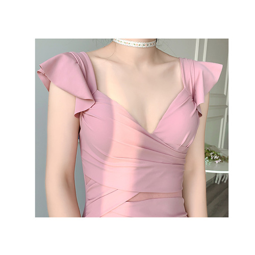 2024 new swimsuit for women, belly-covering, slimming one-piece skirt, steel support, gathered students, conservative hot spring swimsuit