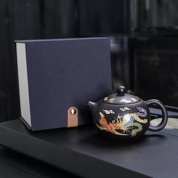 Dragon and Phoenix Color Changing Phoenix Song Pot-Gift Box Pack