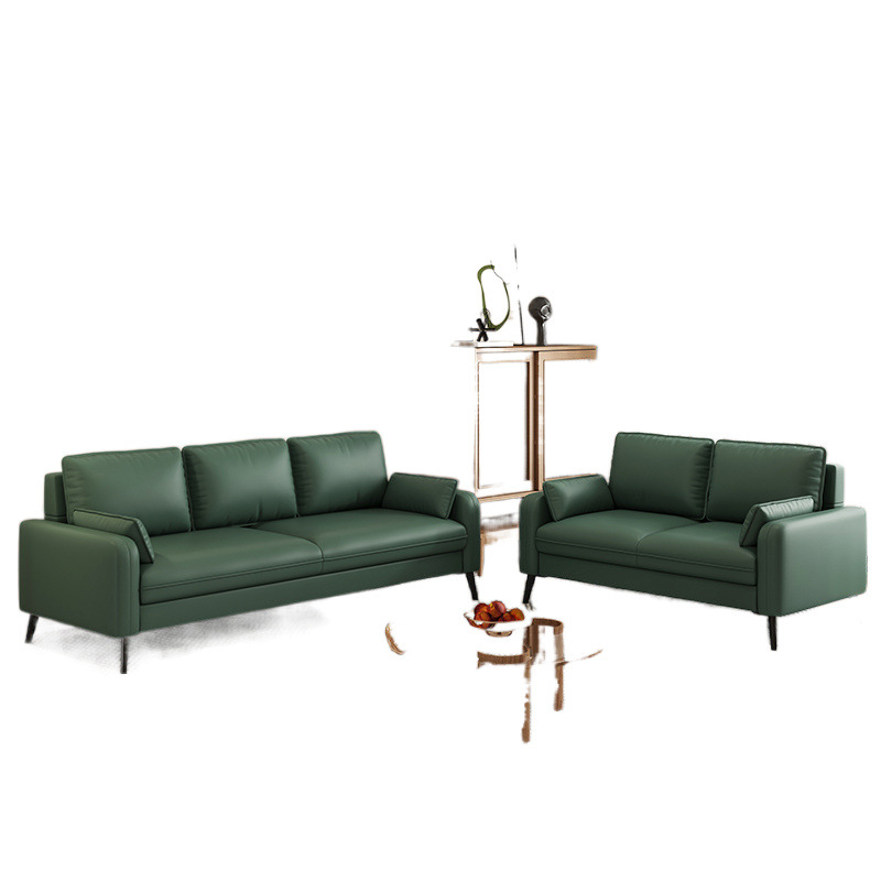 Arena de oficina moderna simple recepción de invitados de tres personas pequeña casa de alquiler sala de estar de negocios gato raspar la piel combinación