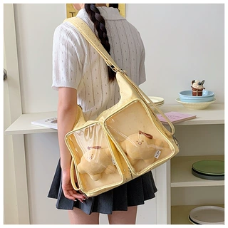 日系少女痛包20CM娃包谷子大容量卡通娃包JK可爱单肩包学生包双肩