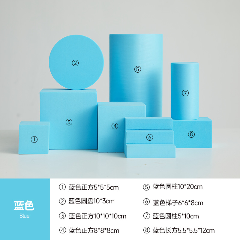 Blue geometric combination one