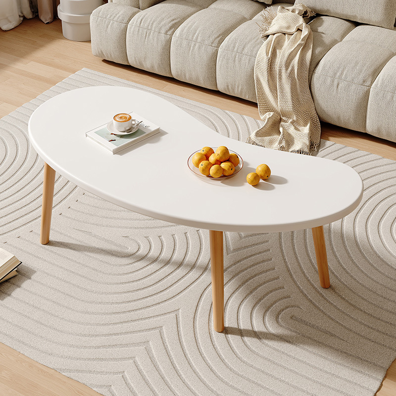 Mesa de café pequeño apartamento nórdico sala de estar Hogar Moderno minimalista estilo crema nuevo dormitorio simple mesa pequeña casa de alquiler