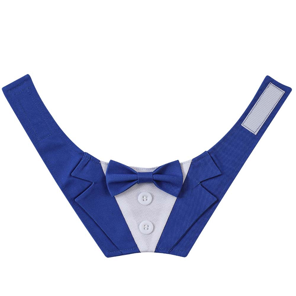 TANPOPO transfronterizo nuevo diseño original moda guapo mascota toalla triangular velcro toalla de saliva para perros