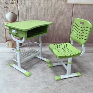 Tutoring Class School Desks and Chairs for Primary and Secondary School Students Environmentally Friendly Study Tables Can Be Upgraded Home Writing Desks Adjustable Manufacturers