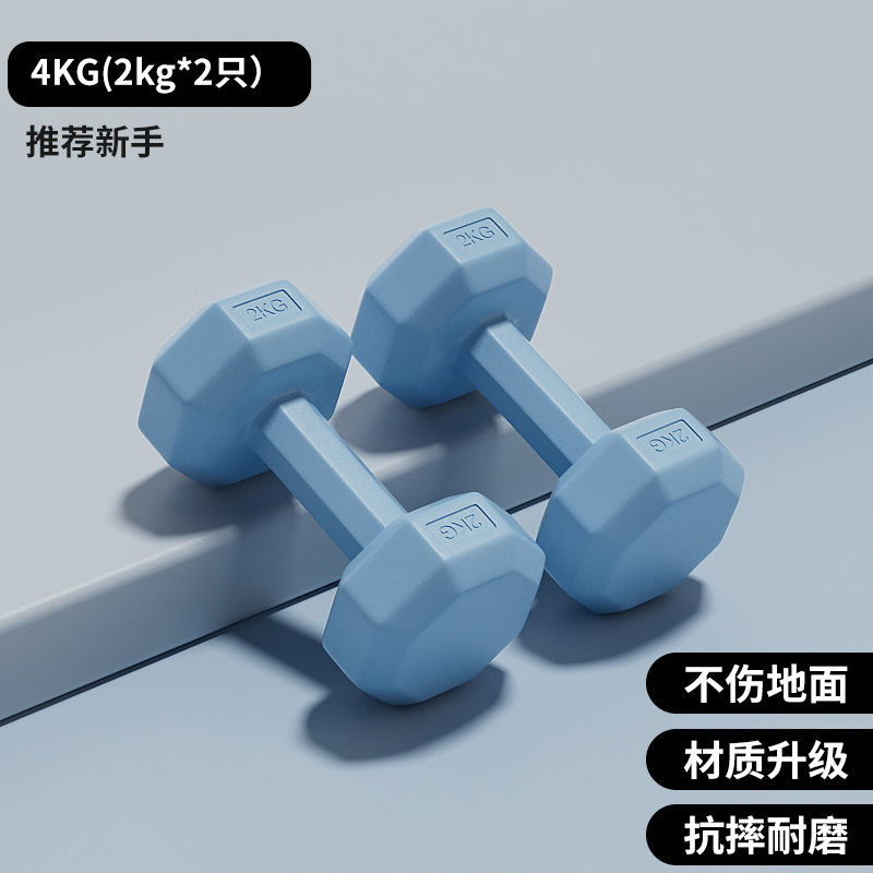 厂家直供哑铃女士健身器材家用瘦肚子杠铃壶铃儿童青少年女小哑铃|undefined