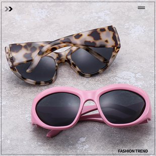 New Steampunk Technology Millennial Cyber Celebrous Sunglasses Outdoor Riding Goggles Cross-border Large Frame Sunglasses