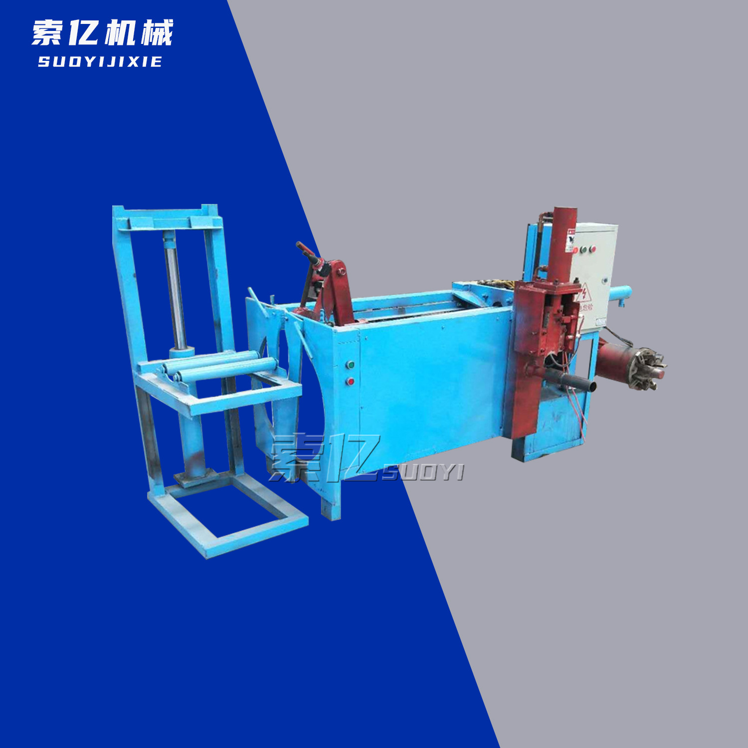 液压电机拔铜拆解一体机 废旧电机取铜拆解机 马达线圈拆分拔铜机