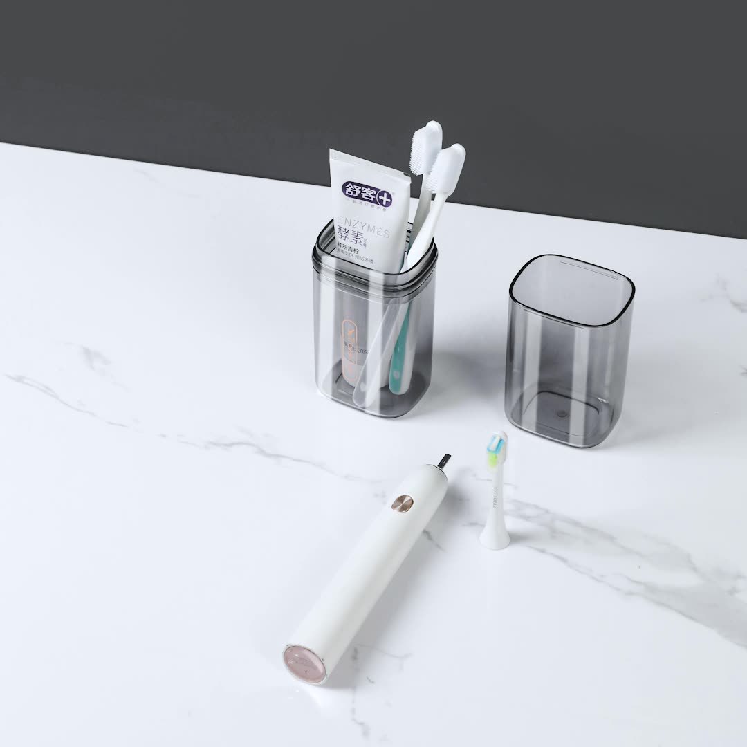 Taza de lavado de viaje portátil para parejas set de viaje de negocios artículos de higiene cepillo de dientes pasta de dientes taza caja de almacenamiento