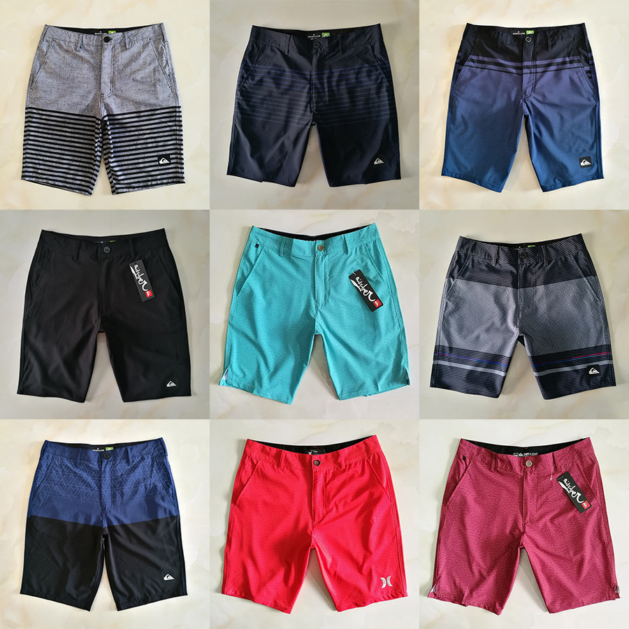 Q Summer Cross-border Casual Trousers Quick-dry Surfing Beach Swimming Home Beach Shorts Men's Swimming Trunks in stock