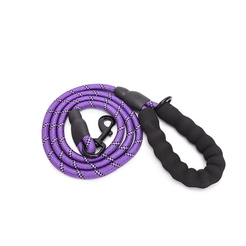 Pet leash of any length, pet supplies, dog walking rope, reflective leash, foam handle, pet supplies
