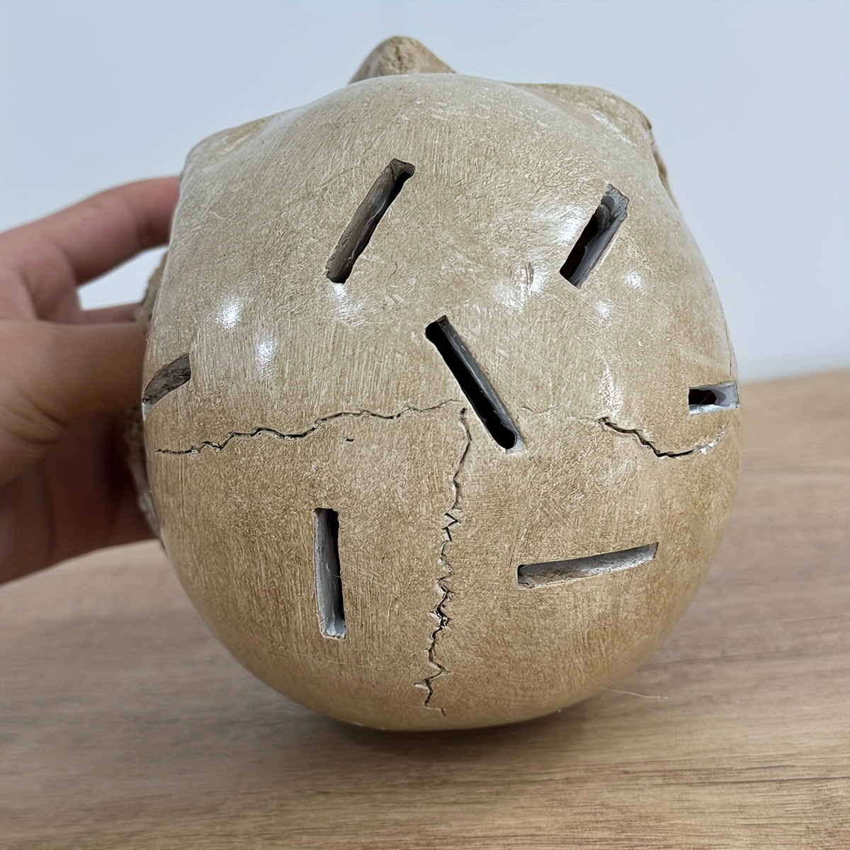 1560g Weight Knife Rest Home Textiles & Decor Type 1 Piece Quantity Indoor, Daily Occasion Synthetic Resin Material Halloween Festival Skull Pattern Funny, Punk Style Halloween Funny Punk Skull Synthetic Resin Indoor Daily Decorations Table Decoration Party Supplies 6
