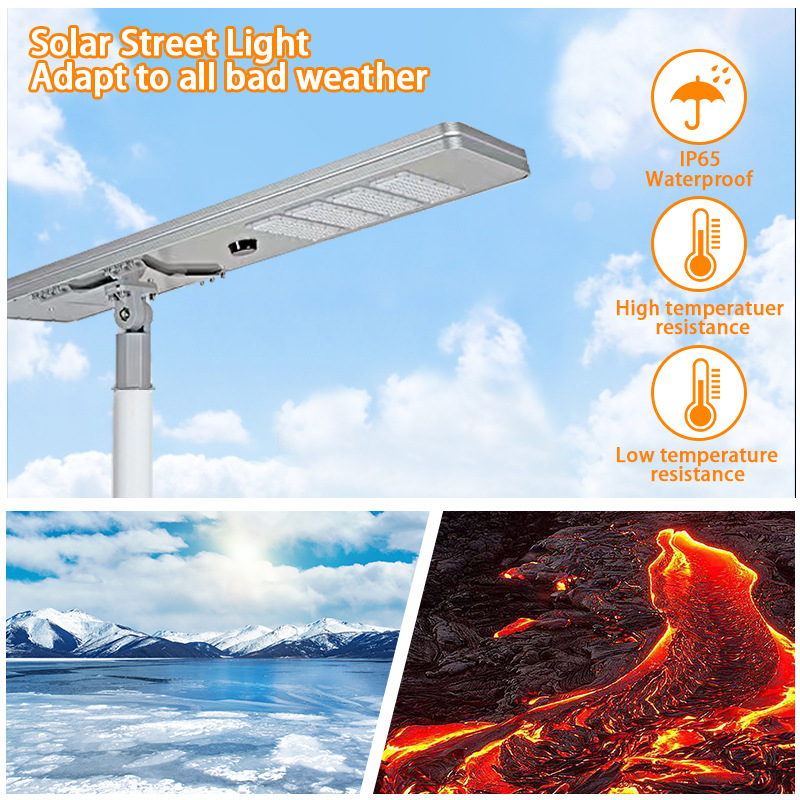 comercio exterior solar lámpara de carretera LED lámpara de patio inducción humana impermeable lámpara de carretera inteligente inducción
