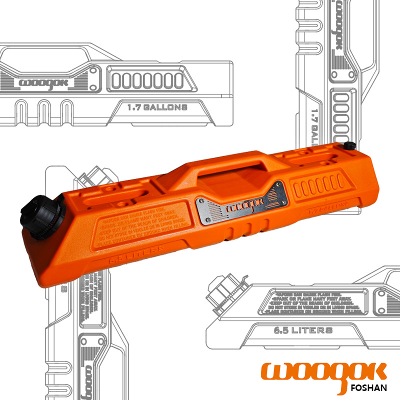WOOGOK expands and modifies spare oil drum top fire rear side window off-road vehicle oil tank car motorcycle emergency oil tank