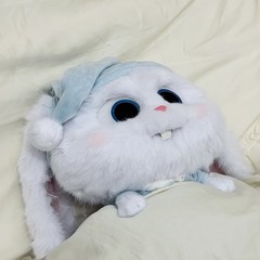 跨境爆款兔老大玩偶雪球兔子snowball宠物大机密毛绒玩具公仔娃娃