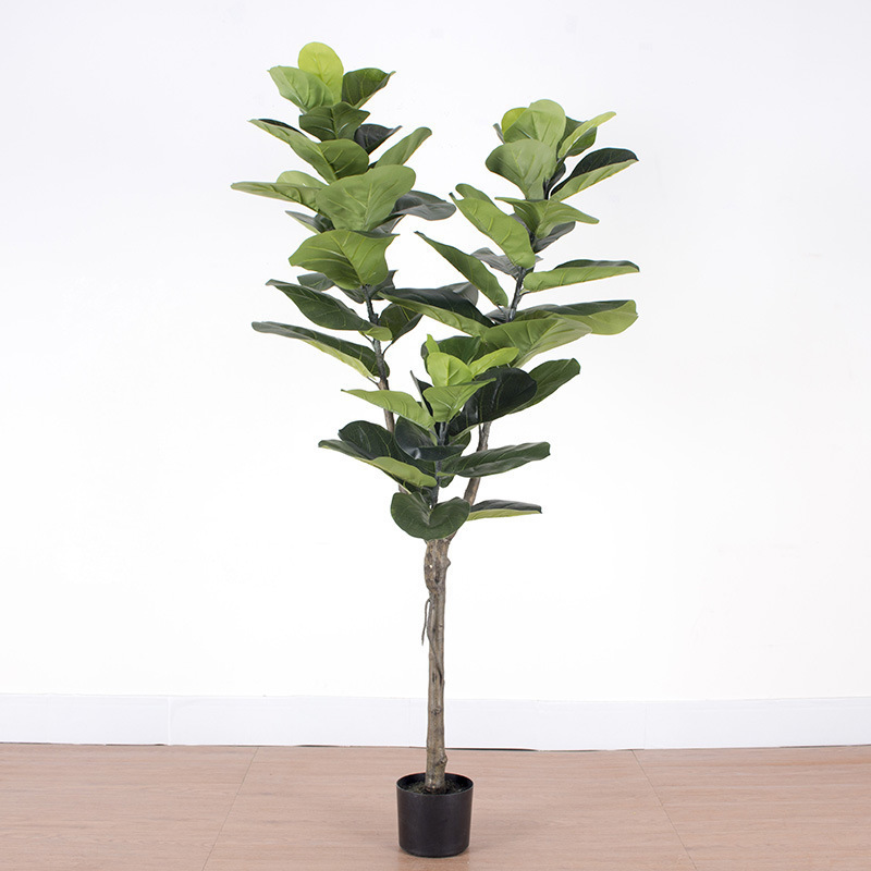 Escenografía de estilo nórdico Simulación de plantas verdes Plantas en macetas Centro comercial Simulación de decoración suave Plantas verdes falsas