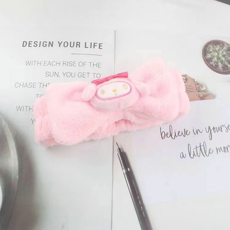 Nuevo estilo coreano Internet celebridad de dibujos animados lindo animal banda simple y conveniente cara máscara pelo banda fábrica suministro