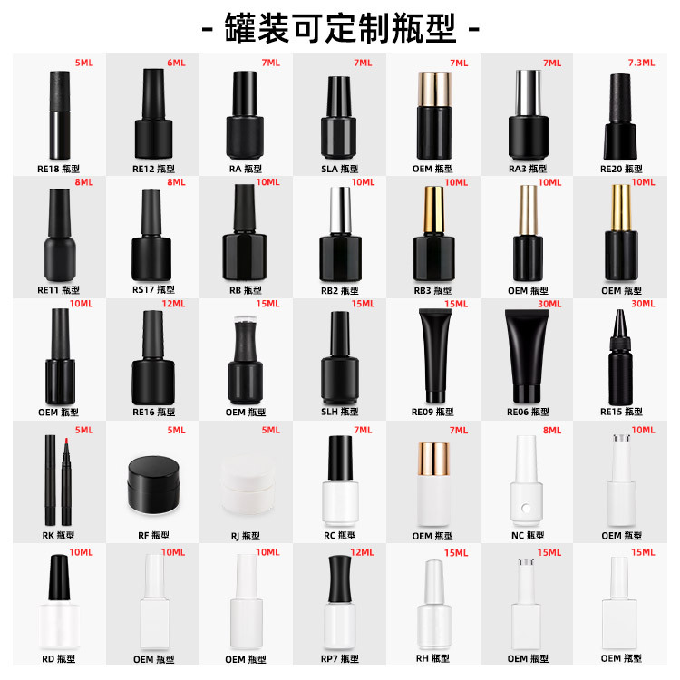 甲油胶公斤装 美甲可剥底胶封层钢化磨砂封层功能胶公斤装甲油胶