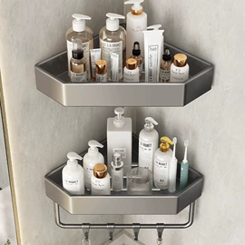 浴室角架;毛巾环/杆/架;卫浴置物架