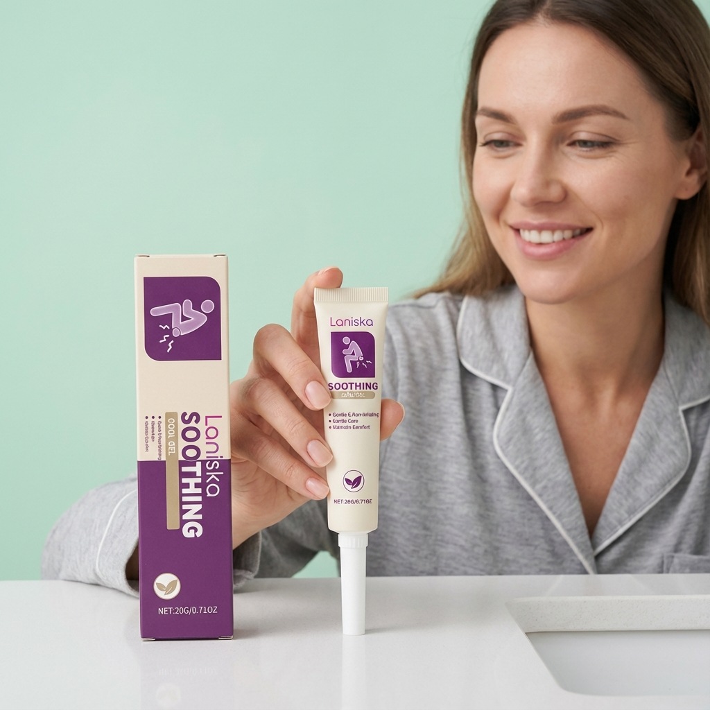 Laniska Perianal Care Gel Gentle Formula Texture for Daily Moisturizing and Care Perianal Care Gel