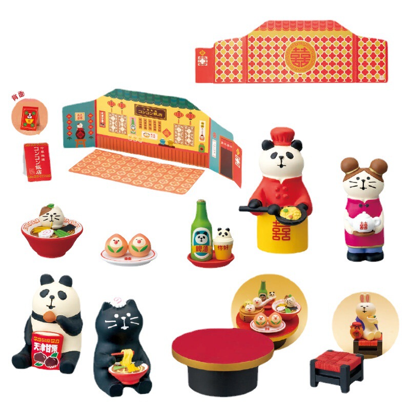 Japanese Grocery ZAKKA Chinese Restaurant Japanese Photography Props Micro Resin Gift INS Cat Food Play Small Ornaments