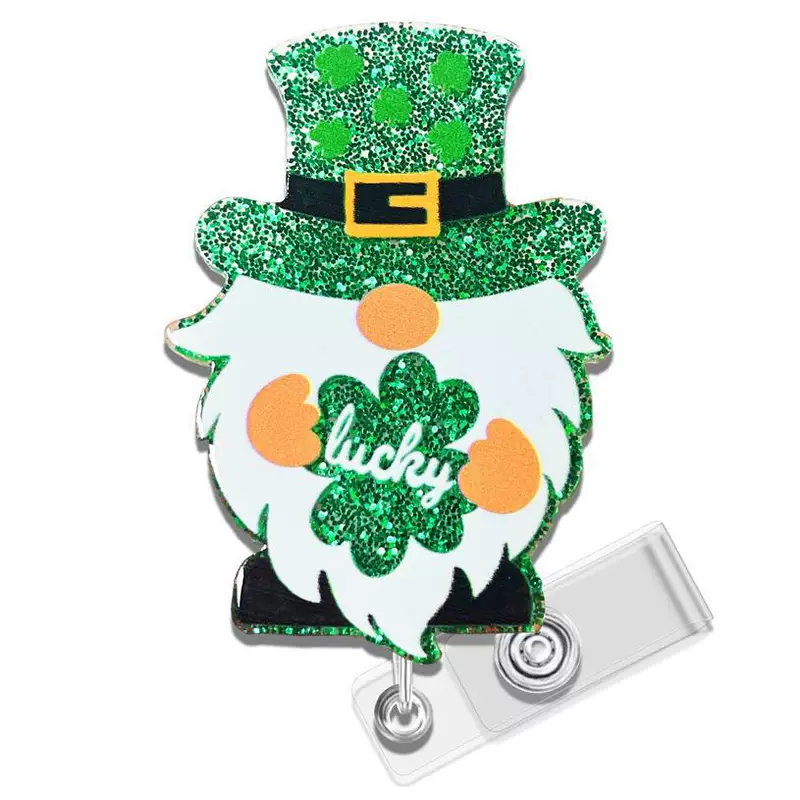 Acrylic telescopic adjustable badge, rabbit