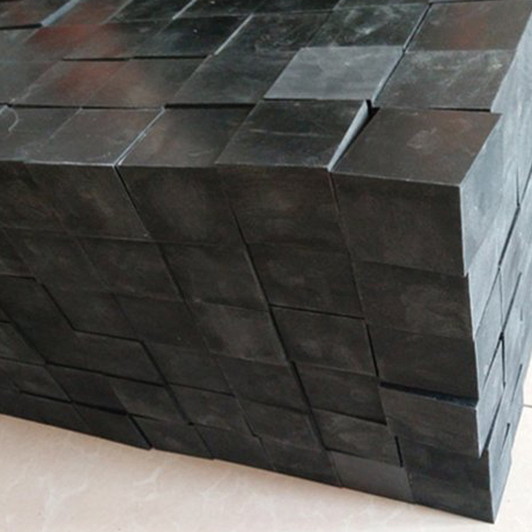 Bloque de caucho de carga amortiguador bloque de caucho amortiguador puente construcción ferroviaria almohadilla de caucho placa de caucho viga de almacenamiento de caucho