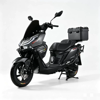 Motosikletlər gasoline-electric scooter, new