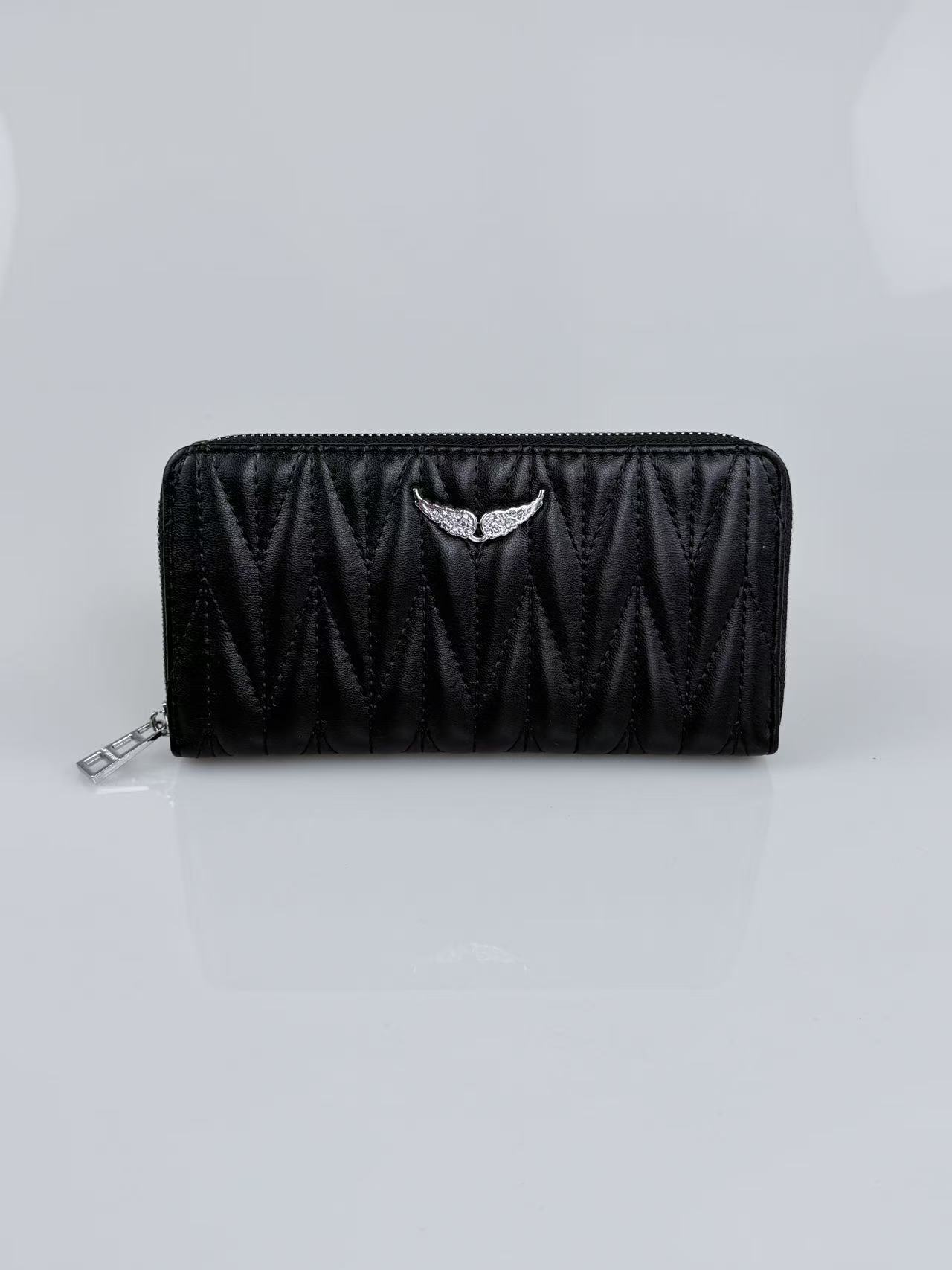ZW Cartera Cartera de tarjetas de mano Europa y América simple Cartera de moda atmósfera nueva