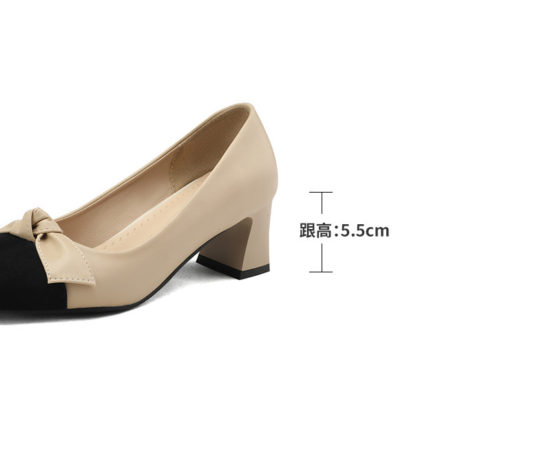 E2449 890K GIÀY CAO GÓT NỮ CHETDRC THẮT NƠ BƯỚM GÓT VUÔNG MÙA XUÂN THU ĐÔNG GIÀY DÉP NỮ G03 SẢN PHẨM MỚI