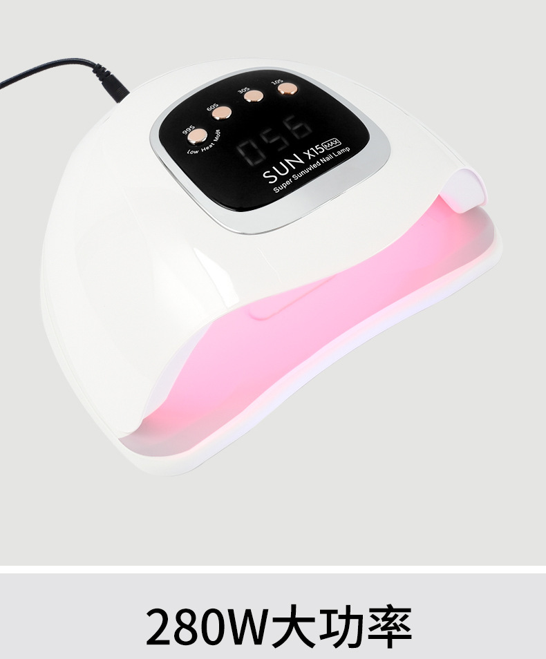 Kemei X15max Nagellampe UV LED Schnelltrocknend