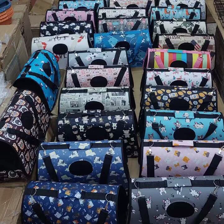 Portable foldable handheld one-shoulder bag for leisure to go out