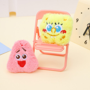 Spongebob Squarepants Winter Cotton Slippers for Women, Non-Slip Toe Caps, Adult Winter Indoor Thick-Soled Cute Home Slippers