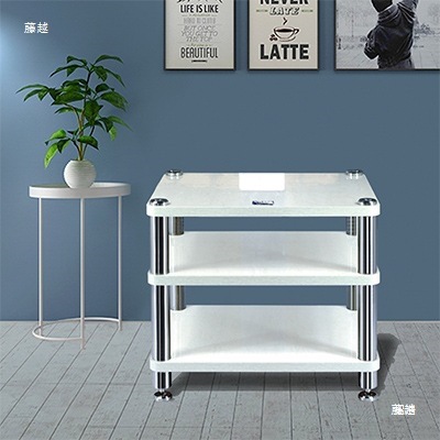 Solid wood Dingyuan audio stand, amplifier, speaker cabinet, rack, tube amplifier materials, shock-absorbing feet, and audio/video stand