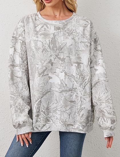 Felpa da caccia con colletto a foglia d'acero da uomo, nuova moda europea e americana, felpa oversize da donna_voghion.com