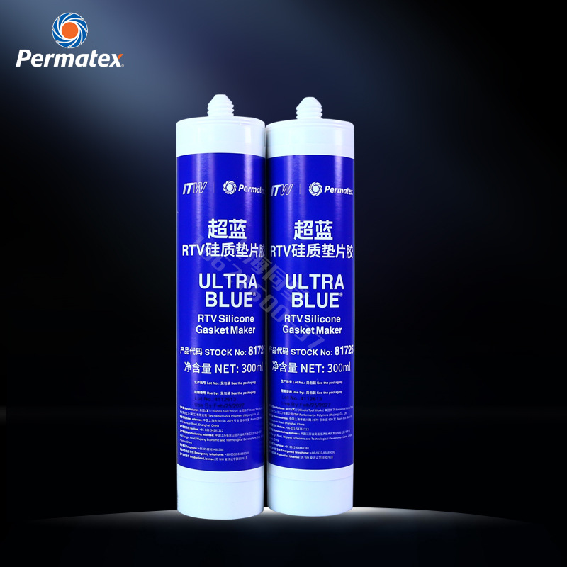 美国泰扬太阳Permatex UtraBlue77C垫片胶81725超蓝硅质垫片胶