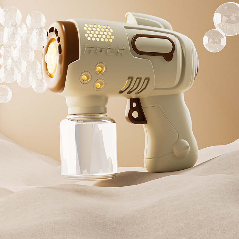 귀여운 다공성 버블건-따뜻한 흰색