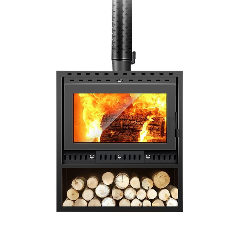 w! Wood-burning real fire fireplace oversized firewood indoor villa living room European-style heating stove B&B home heating