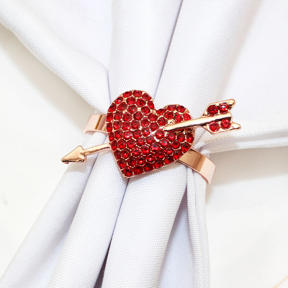 양궁 하트 + 로즈 골드