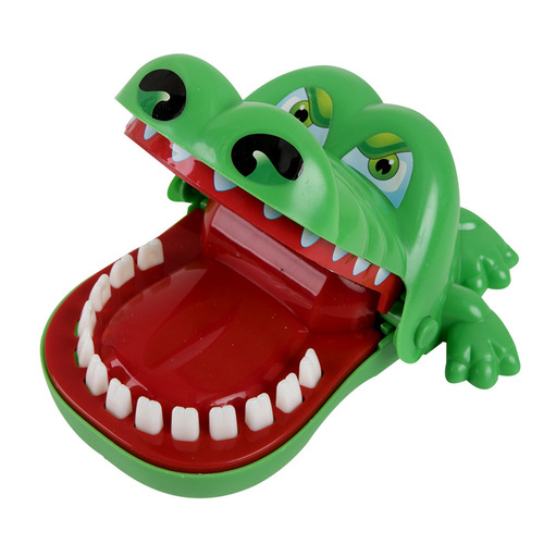 Tricky Toy Large Hand Biting Crocodile Toy Shark Teeth Pulling Game Finger Biting Crocodile Toy Wholesale
