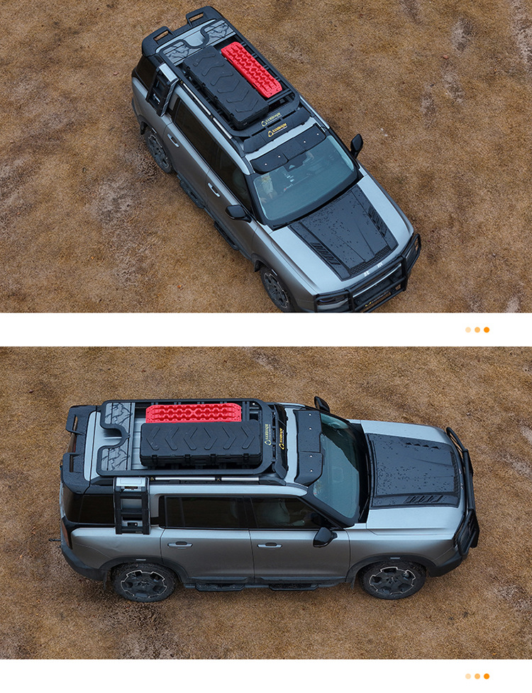 Beijing Bj30 Roof Rack, Roof Box, Ladder, Mountain Climbing, Original Outdoor Off-Road Vehicle Modified Roof Platform
