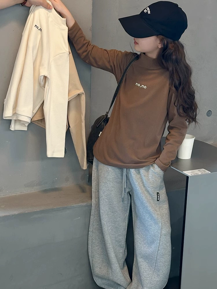 Толстовка для девочек осень и зима 2024 новая теплая куртка для девочек