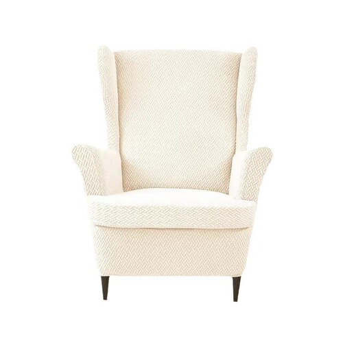 Elastic T-shaped jacquard tiger chair cover single sofa cover anti-slip anti-dust tiger sofa cover wing chair cover
