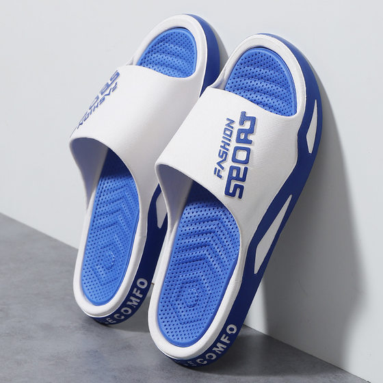 Slippers for Men, Summer Home Wear, Sports Wholesale, Douyin Trendyy Bathroom Non-Slip, Anti-Odor and Wear-Resistant Sandals