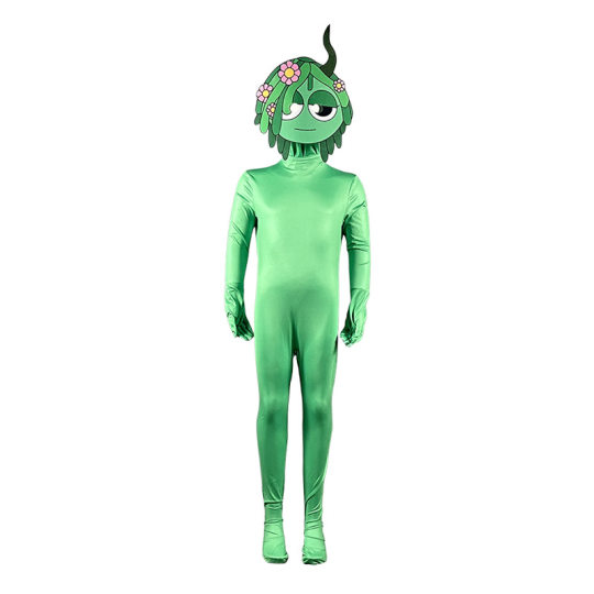 European and American Cross-border Halloween sprunki Rhythm Box Clothes Children's Stage Performance Clothes cosplay jumpsuit