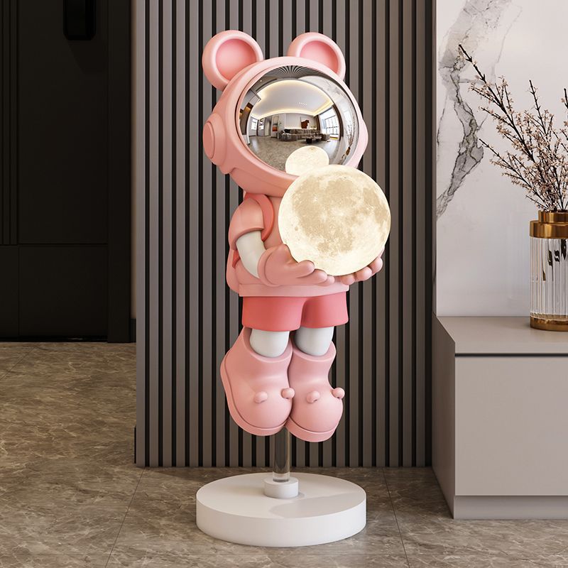 Large Living Room Astronaut Astronaut Floor-Standing Ornaments Bluetooth Audio Sofa Tv Cabinet Accessories Housewarming Gift