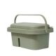 Cross-border multi-functional three-in-one pen washing bucket art painting gouache pigment pen washing container with palette bucket tool