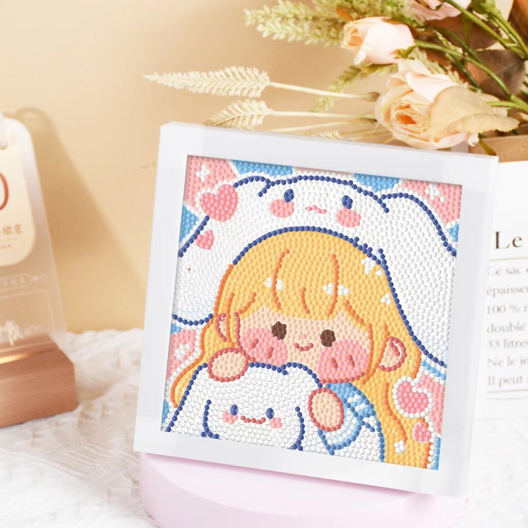 정사각형 AA001 (무료 액자 + 도구 키트)