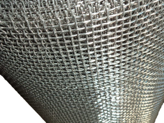 不锈钢轧花网 过滤网304材质6目丝径1.0mm网孔3.3mm1*30米