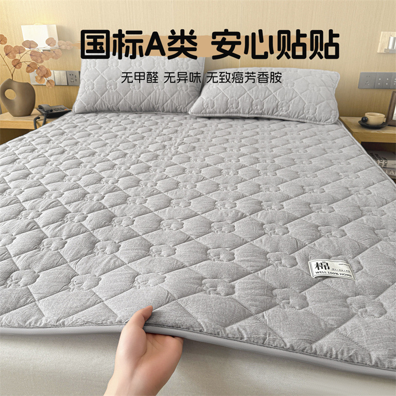 Machine Washable Class a Cotton Mattress, Cotton Mattress, Soft Cushion, Single Piece Mattress, Pure Cotton Tatami Bed Pad