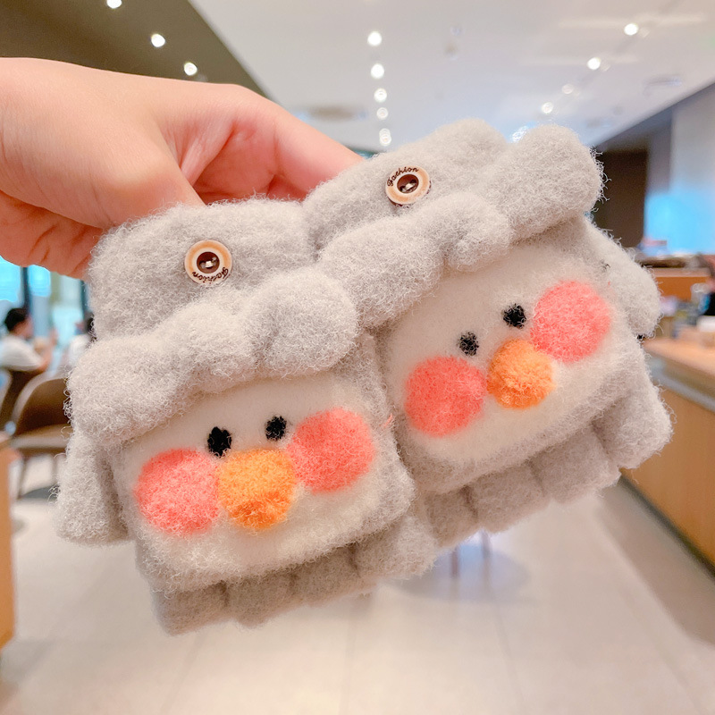 63&Gray center-parted white-faced duck [3-6 years old]